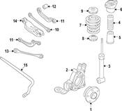 Audi Wheel Bearing - Genuine Audi 4K0407621B