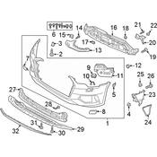 Audi Grille - Genuine Audi 4K08076839B9