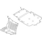 Audi Radiator Support Splash Shield - Genuine Audi 4K0853887D