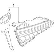 Audi Tail Light Assembly - Genuine Audi 4K5945094B