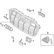 Audi Grille - Genuine Audi 4K8807647H3Q0
