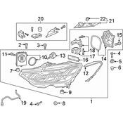Audi Headlight Assembly - Genuine Audi 4K8941035B
