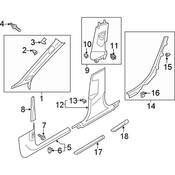 Audi Door Sill Plate - Genuine Audi 4K8947423