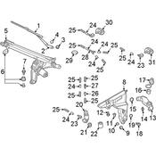 Audi Washer Fluid Reservoir Filler Pipe - Genuine Audi 4K8955463