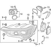 Audi Headlight Assembly - Genuine Audi 4KE941781B