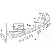 Audi Tail Light Assembly - Genuine Audi 4KE945095G