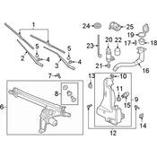 Audi Washer Fluid Reservoir - Genuine Audi 4KE955453F