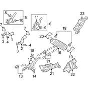 Audi Exhaust Tail Pipe - Genuine Audi 4L0253682T