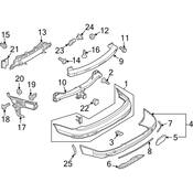 Audi Tow Eye Cap - Genuine Audi 4L0807450E1RR