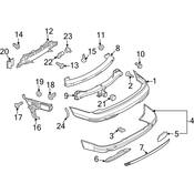 Audi Tow Eye Cap - Genuine Audi 4L0807450GGRU
