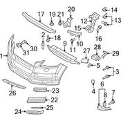 Audi Grille - Genuine Audi 4L080767501C