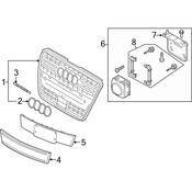 Audi Grille - Genuine Audi 4L0853651A1QP
