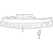Audi Parking Light Assembly - Genuine Audi 4L0953042D