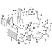Audi Radiator Coolant Hose - Genuine Audi 4M0122902H
