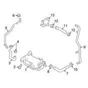 Audi Automatic Transmisson Oil Cooler - Genuine Audi 4M0317021G
