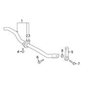 Audi Sway Bar End Link - Genuine Audi 4M0505465D