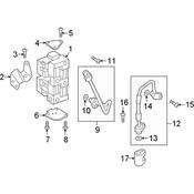 Audi A/C Service Valve Core - Genuine Audi 4M0816805B