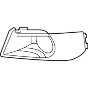 Audi Grille Molding - Genuine Audi 4N0807824