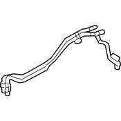 Audi Engine Coolant Pipe - Genuine Audi 4N0819377BD
