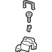 Audi Door Mirror Hardware Kit - Genuine Audi 4N1898012