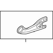 Audi Suspension Control Arm - Genuine Audi 4S0505311B