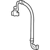 Audi A/C Refrigerant Discharge Hose - Genuine Audi 4S0816726H