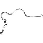 Audi A/C Refrigerant Liquid Hose - Genuine Audi 4S0816750C