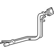 Audi Fuel Tank Filler Neck - Genuine Audi 4S8201609B