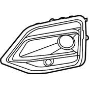 Audi Grille - Genuine Audi 80A807679AFCOX