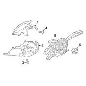 Audi Combination Switch - Genuine Audi 80A907129FA