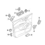 Audi Liftgate Release Switch - Genuine Audi 4M0959833A5PR