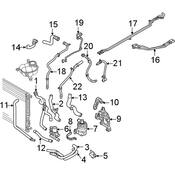 Audi Engine Coolant Pipe - Genuine Audi 4N0145639D