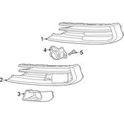 Audi Grille - Genuine Audi 4N08076793FZ