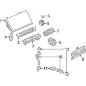 Audi Electronic Parking Brake Control Switch - Genuine Audi 4N0927225A