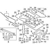 Audi Washer Fluid Reservoir - Genuine Audi 4N0955453C