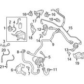 Audi Evaporative Emissions System Lines - Genuine Audi 7L0131625G