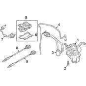 Audi Evaporative Emissions System Lines - Genuine Audi 80A201991P