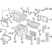 Audi A/C Evaporator Drain - Genuine Audi 80A260113A