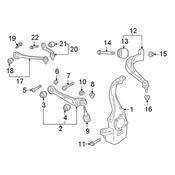 Audi Suspension Control Arm - Genuine Audi 80A407694H