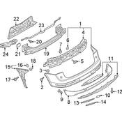 Audi Tow Eye Cap - Genuine Audi 80A807442AGRU
