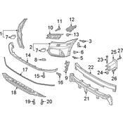 Audi Tow Eye Cap - Genuine Audi 80A807754AGRU