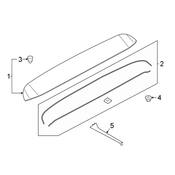 Audi Spoiler Seal - Genuine Audi 80A898940A