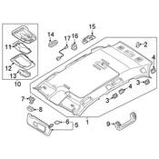 Audi Reading Light - Genuine Audi 80A9471116PS