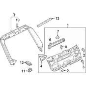 Audi Courtesy Light - Genuine Audi 80A947409