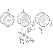Audi Wheel Cap - Genuine Audi 81A601170