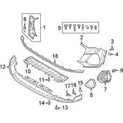 Audi Tow Eye Cap - Genuine Audi 83A807241AGRU