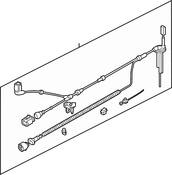 Audi ABS Wheel Speed Sensor Wiring Harness - Genuine Audi 8U0927904B