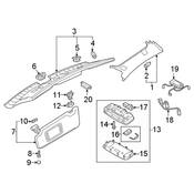 Audi Sun Visor Cap - Genuine Audi 895857621DS2