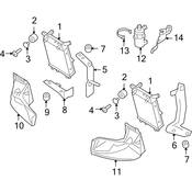 Audi Radiator - Genuine Audi 8E0121212H