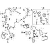 Audi Evaporative Emissions System Lines - Genuine Audi 8E0201946A